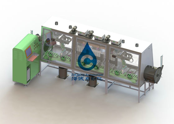 1,5 kW-van de het Materiaal de Vloeibare Injectie van de Batterijproductie Machine 220V