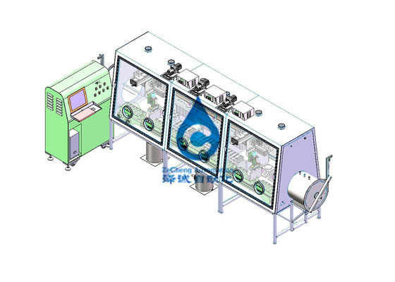 1,5 kW-van de het Materiaal de Vloeibare Injectie van de Batterijproductie Machine 220V