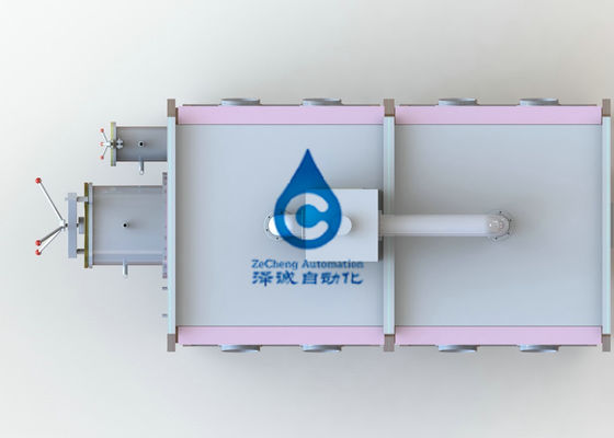 2 kW van de Batterijproductie het Materiaal het Vakje van het 2 Sectie Inerte Gas Beschermend Handschoenvakje